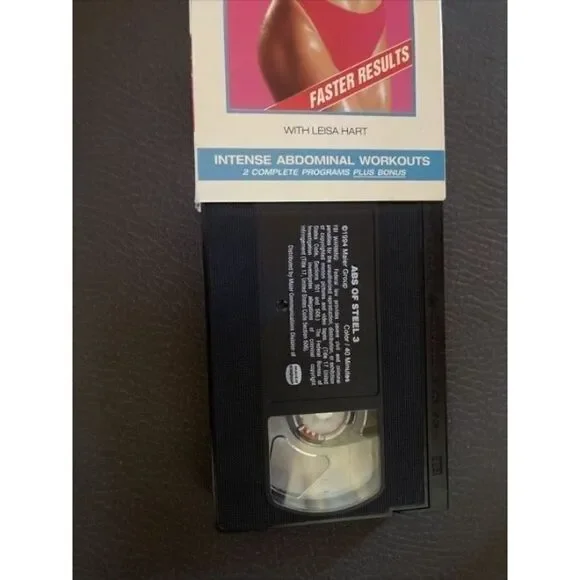Abs of Steel - V. 3 Beginner/Intermediate (VHS, 1994) - Picture 5 of 5